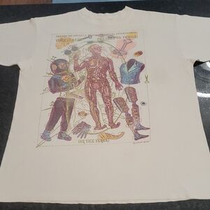 1992 ERASURE The Phantasmagorical Tour Short Sleeve Tee Excellent Condition.